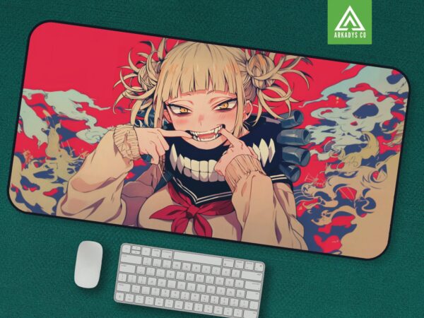Himiko Toga My Hero Academia Mouse Pad - Villain Anime Desk Mat for Office & Gaming