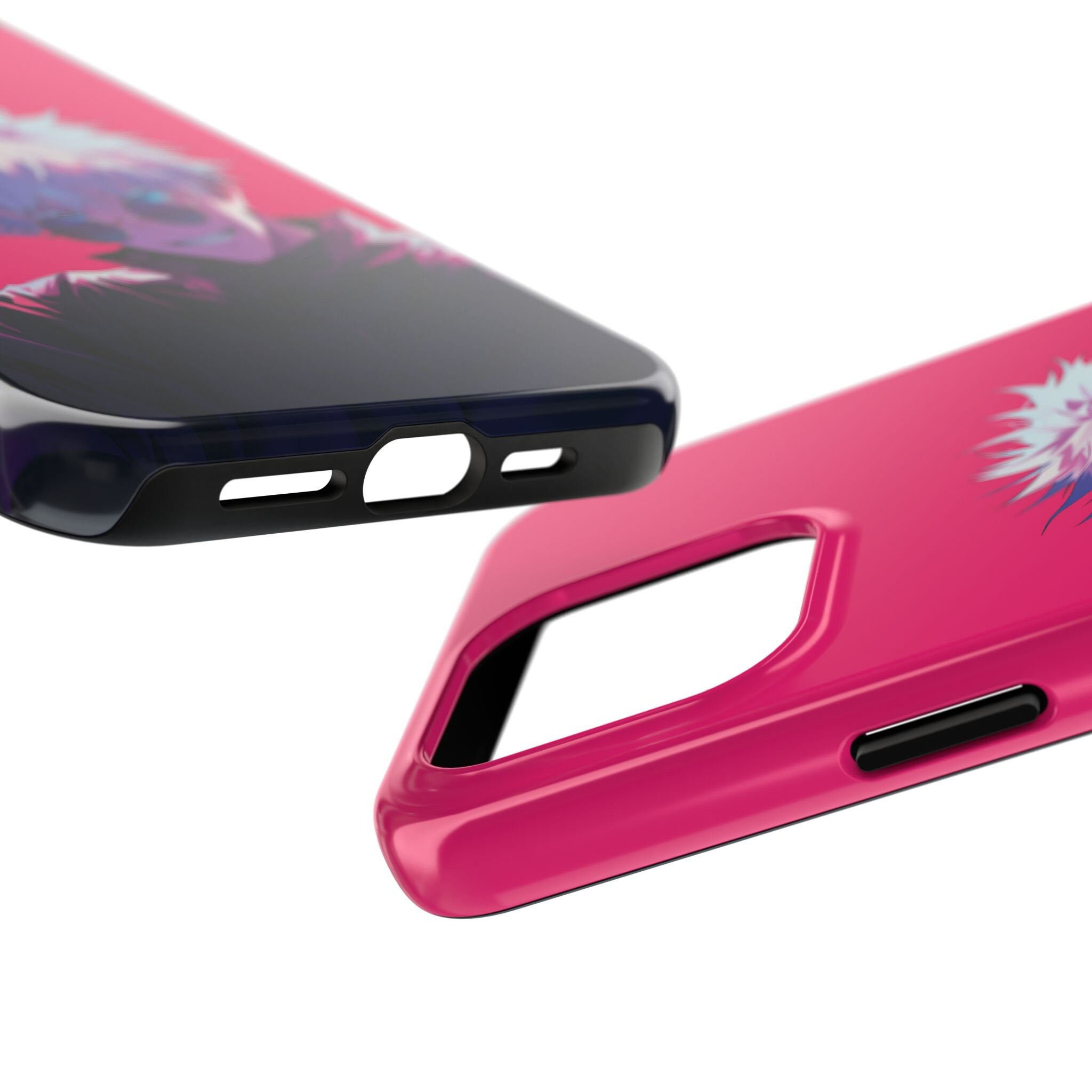 Anime Style Gojo iPhone Case - Cool Anime Character Art - Durable Phone Protector for Anime Fans - Image 6