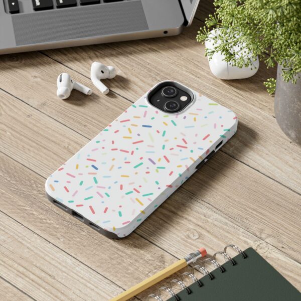 Sprinkles iPhone Case - Fun and Colorful Confetti Design - Perfect for Sweet Lovers