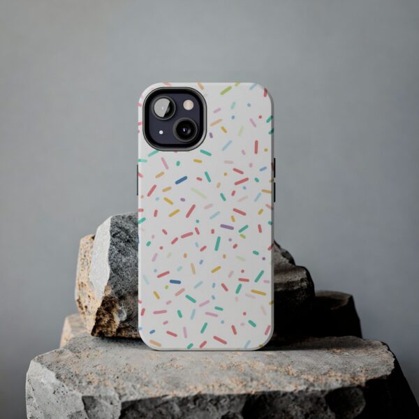 Sprinkles iPhone Case - Fun and Colorful Confetti Design - Perfect for Sweet Lovers