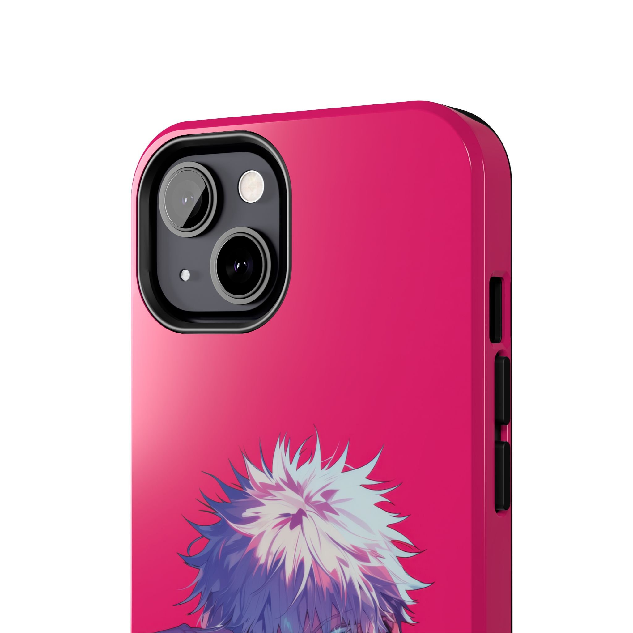 Anime Style Gojo iPhone Case - Cool Anime Character Art - Durable Phone Protector for Anime Fans - Image 7