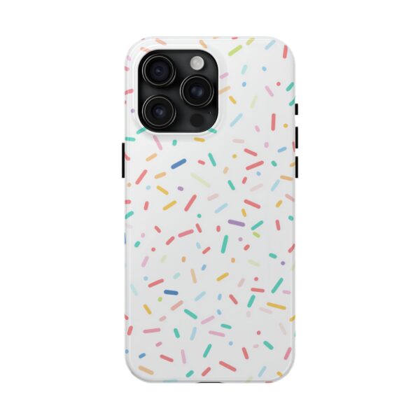 Sprinkles iPhone Case - Fun and Colorful Confetti Design - Perfect for Sweet Lovers