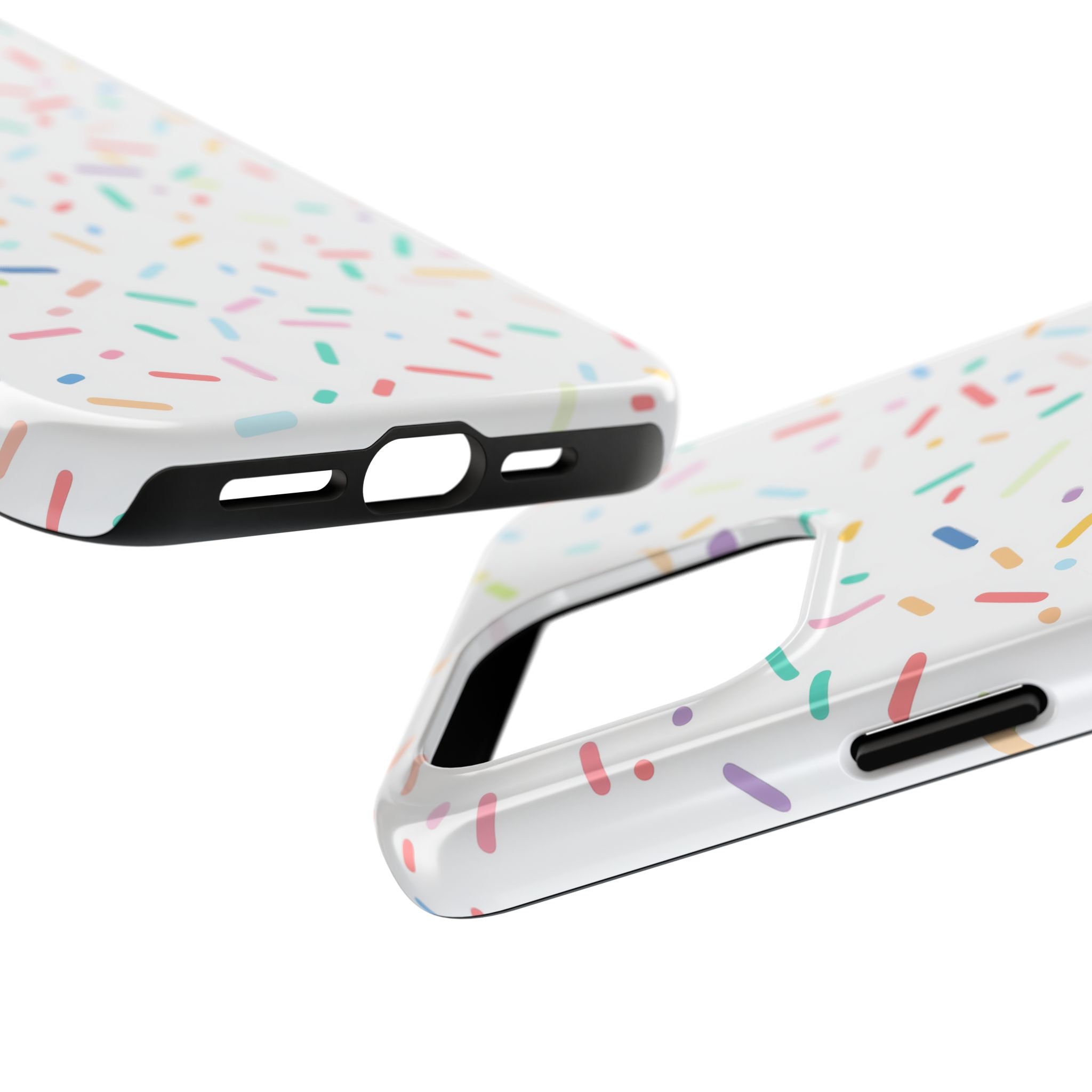 Sprinkles iPhone Case - Fun and Colorful Confetti Design - Perfect for Sweet Lovers - Image 6