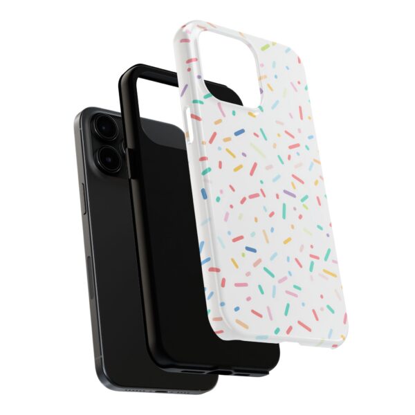 Sprinkles iPhone Case - Fun and Colorful Confetti Design - Perfect for Sweet Lovers