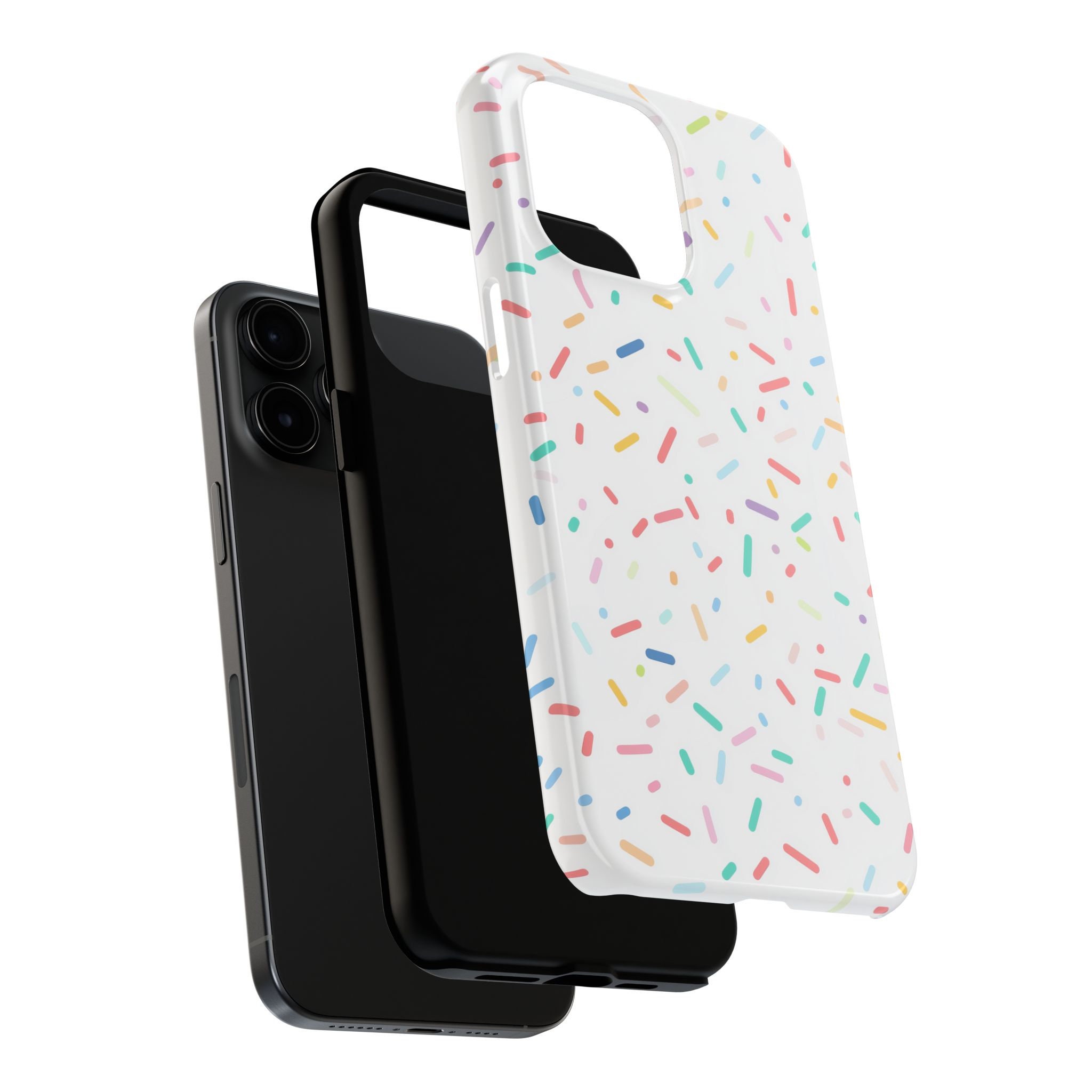Sprinkles iPhone Case - Fun and Colorful Confetti Design - Perfect for Sweet Lovers - Image 7