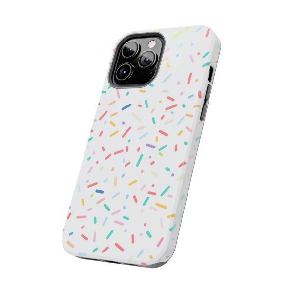 Sprinkles iPhone Case - Fun and Colorful Confetti Design - Perfect for Sweet Lovers