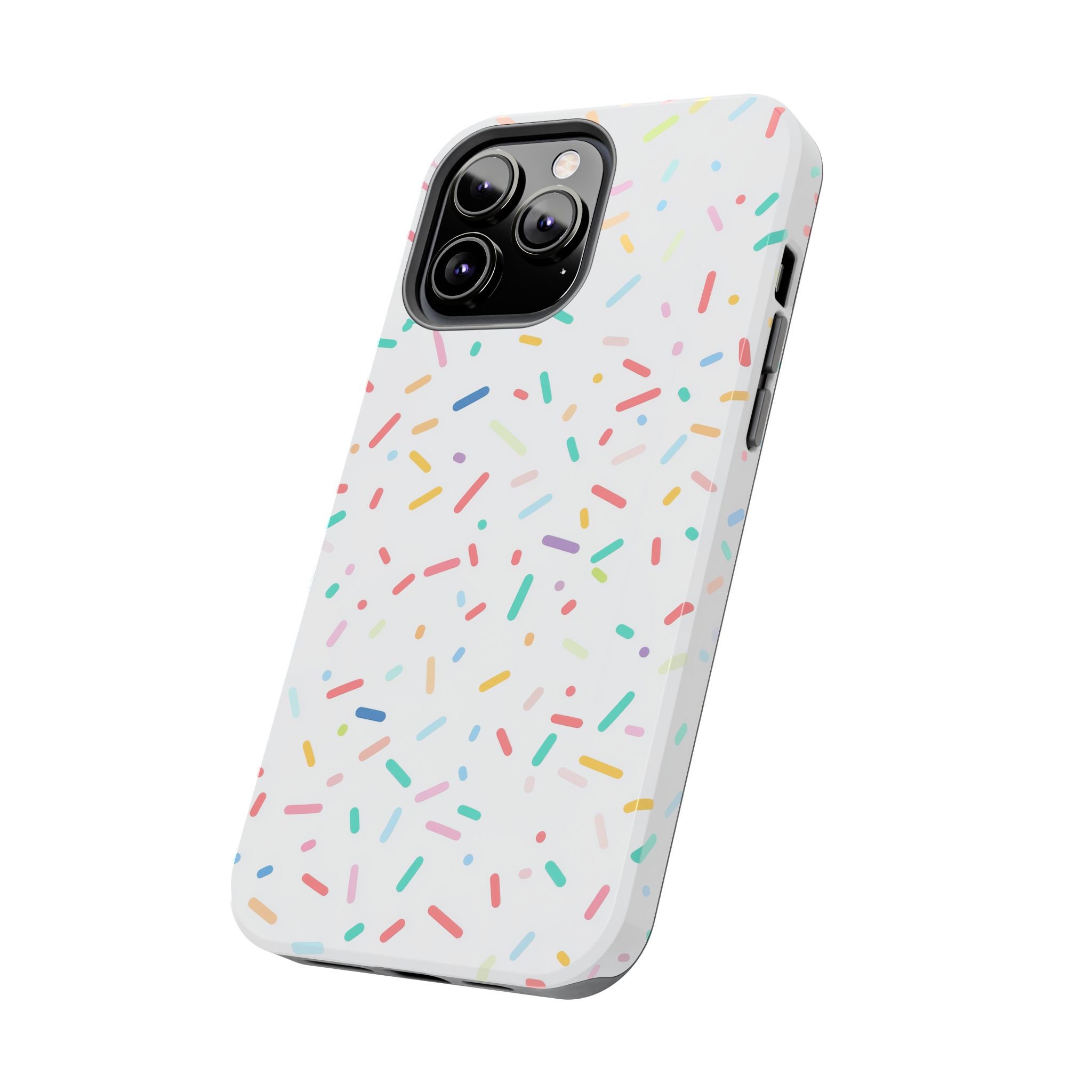 Sprinkles iPhone Case - Fun and Colorful Confetti Design - Perfect for Sweet Lovers - Image 9