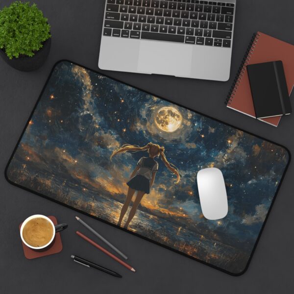 Sailor Moon Starry Night Mouse Pad - Anime Desk Mat