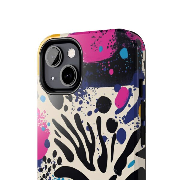 Vibrant Zebra Print iPhone Case - Colorful Abstract Design - Bold Phone Cover for Style Lovers