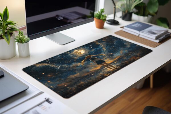 Sailor Moon Starry Night Mouse Pad - Anime Desk Mat